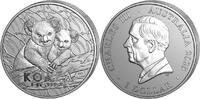 Australien 1 AUD RAM Koala 2025 - 1 oz Silver Coin BU Royal Australia Mint 999 Silver brilliant uncirculated