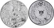 Kamerun  Silver coin 1 oz Slavik Bestiary - Alkonost #3 - 2025 Bu with certificate .999 Brilliant Uncirculated (STGL) / BU