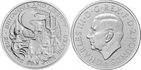 Großbritannien 2 Pfund Silbermünze 1 oz Britannia and Liberty 2025 King Charles III König Charles -