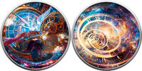 Mexiko Silver coin 1 oz Mexico Libertad Time Travel 2024 Time Travel Color Silver 999 -
