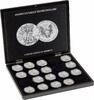Deutschland 20 x Eagle Lighthouse Coin Box Coin Box Volterra for 20 Eagle Box Coins Storage New