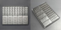 Schweiz 2025 Valcambi CombiBar Silverbar 5x10 Gram + 50x1 Gram divisible with Certificate Brilliant Uncirculated