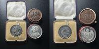 Exonumia Bronze Great Britain Coronation / Jubilee Medals Lot of 3 Silve... 104,24 EUR  Excl. 13,47 EUR Verzending