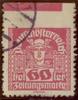 Österreich 60 Heller Zeitungsmarke private Zähnung - Nr.306 -