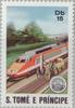 São Tomé und Príncipe Sao Tomé und Principe 1982 ** - Eisenbahnen -