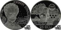 Unbekannt AG-Medaille - 25 Ecu Johann Strauss -