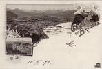 Österreich Ansichtskarte Litho Bregenz 1895 -