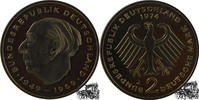 Deutschland 2 Mark 2 Mark 1974 J, Heuss -