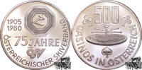 500 Nuevo Sol 1980 Österreich 500 Schilling 1980  -  Ö. Skiverband  -