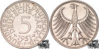 Deutschland 5 Mark 5 Mark 1951 F -
