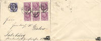 Österreich Österreich Brf. 1908, 2/3 Heller Freimarken Jubiläumsausgabe 1908 MiF -