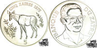 Kongo 5 Zaires 5 Zaires 1975 - Zaire Okapi -