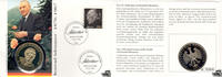 Deutschland Numisbrief - 25. Todestag Konrad Adenauer -