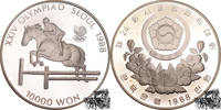 10000 Won 10000 Won 1988 - Springreiten -