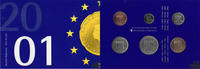 Niederlande 0,05-5 Gulden KMS 2001 - Niederlande -