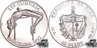 10 Pesos 10 Pesos 1992 - Hochsprung -