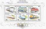 Unbekannt Guyana 1999 ** - Eisenbahnwesen, Shinkansen-Zug -