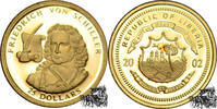 Liberien 25 Dollars 25 Dollar 2002 - Schiller -