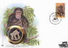 Sierra Leone Numisbrief Sierra Leone - WWF Schimpansen -