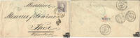 Österreich Österreich Brief 1872, 25 Kreuzer 1867 I, von Landskrongasse Wien nach Thor -