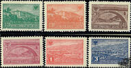 Albanien Albanien * 1945 - Freimarken: Labinot, Berat, Përmet - 0.2 bis 3 Fr. SH. -
