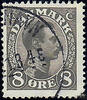 Dänemark Dänemark o 1920 - Freimarken: König Christian X. - 8 Ore -