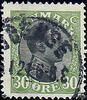 Dänemark Dänemark o 1918 - Freimarken: König Christian X. - 30 Ore -