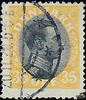 Dänemark Dänemark o 1919 - Freimarken: König Christian X. - 35 Ore -