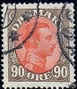 Dänemark Dänemark o 1920 - Freimarken: König Christian X. - 90 Ore -
