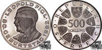 Österreich 500 Schilling 500 Schilling 1982 - 80.Geburtstag Leopold Figl - PP -