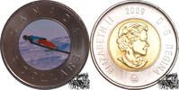 2 Dollar 2 Dollar 2009 - Skispringen, Farbapplikation -
