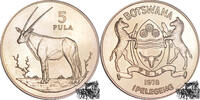 Unbekannt 5 Pula 5 Pula 1978 - Botswana Spiessbock, Wildlife -