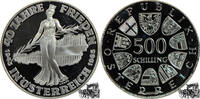 Österreich 500 Schilling 500 Schilling 1985 - Frieden - PP -