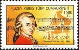 Türkisch-Zypern ** 1991 - 200. Todestag W. A. Mozart -