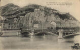 Deutschland Ansichtskarte Grenoble - Pont de l Esplanade -