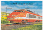 Ghana Ghana 1998 ** - Lokomotiven aus aller Welt, TGV (Frankreich) -