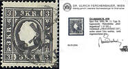 3 Kreuzer 1858 o, 11 I AZ - Kaiserreich -