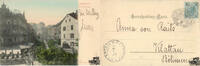 Deutschland Ansichtskarte Karlsbad - Park-Strasse -