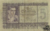 5 Schilling 1945 Ausgabe 1951 - 2.Republik - sehr schön -