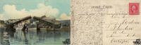 Deutschland Ansichtskarte Soene on river Oleveland Ohio -