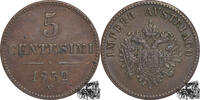 5 Centesimi 5 Centesimi 1852 V -