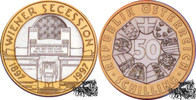 50 Schilling 50 Schilling 1997 - Wiener Secession - lose -