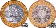 50 Schilling 50 Schilling 1999 - Währungsunion - lose -