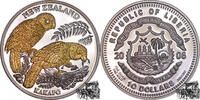 Liberien 10 Dollars 10 Dollars 2006 - Kakapos Neuseeland, mit Diamanten-Augen -