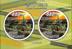 Demokratische Volksrepublik Korea Korea Nord 2008 ** - Russische Dampflokomotive PAROWOZ U-127 (1910) -
