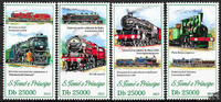 São Tomé und Príncipe Sao Tomé und Principe 2013 ** - Dampflokomotiven -