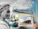 São Tomé und Príncipe Sao Tomé und Principe 2010 ** - Dampflokomotiven aus aller Welt -