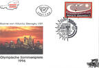 Österreich Österreich FDC 1996 - 10 S - Olympische Sommerspiele Atlanta -
