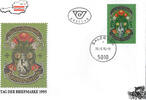 Österreich Österreich FDC 1995 - 10+5 Sch.,Tag der Briefmarke 1995 -