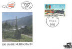 Österreich Österreich FDC 1994 - 6 S - 100 Jahre Murtalbahn -